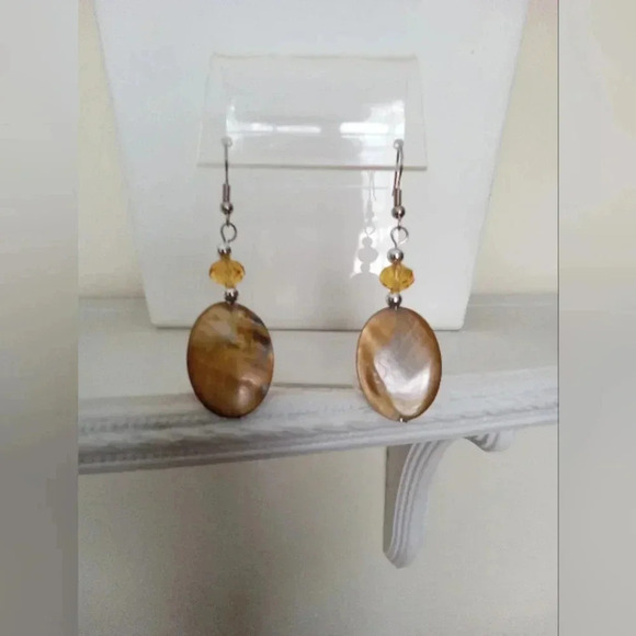 Necklace with Matching Earrings Set‎ Fashion Jewelry Never Worn - Picture 5 of 6